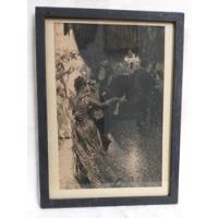 Usado, Anders Zorn The Waltz Litografía Lámina Enmarcada 26x19cm segunda mano  Caballito