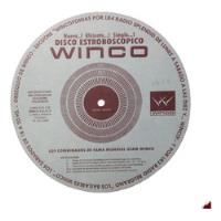 Winco Disco Estroboscópico Para Tocadiscos Con M Envíos segunda mano  Argentina