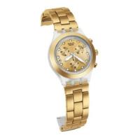 Reloj Swatch Mujer Boy Svck4032g Blooded Dorado Gold  segunda mano  Argentina