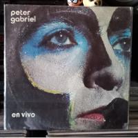 Peter Gabriel En Vivo (vinilo Nacional Doble), usado segunda mano  Argentina