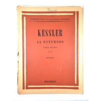 Usado, Partitura: 24 Estudios Para Piano - Op. 20 - Kessler segunda mano  Argentina