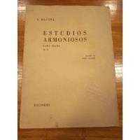 Ravina Estudios Armoniosos Op 50 Partitura segunda mano  Argentina