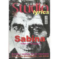 Joaquin Sabina Studio Lirics  segunda mano  Argentina