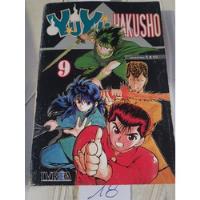 Yuyu Hakusho Nro 9 Manga Anime segunda mano  Belgrano
