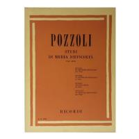 Pozzoli, Estudios Media Dificultad P/ Arpa, Ricordi Italia!, usado segunda mano  Argentina