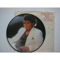 Michael Jackson Thriller Picture Disc Lp Vinilo Usa 83 Mx, usado segunda mano  Argentina