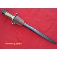 Sable Bayoneta 1891. Cachas De Bronce Con Tahali Exelente., usado segunda mano  Argentina
