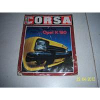 Revista Corsa Nº 491 Año 1975 Road Test Opel K 180 segunda mano  Argentina