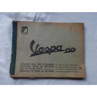 Manual Despiece Motoneta Vespa 150 Piaggio Catalogo Piezas, usado segunda mano  Argentina