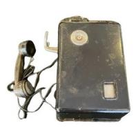 Antiguo Telefono Publico Sueco Con Fichas Años 70, usado segunda mano  Argentina