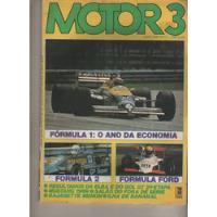Revista * Motor 3 * Formula 1 - Senna, Piquet - Año 1986, usado segunda mano  Argentina