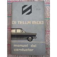 Manual Del Conductor - Guantera - Siam Di Tella 1500 segunda mano  Argentina