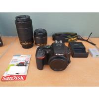 Cámara Reflex Nikon D5600 Vr Kit 18-55 + Lente 70-300 segunda mano  Argentina