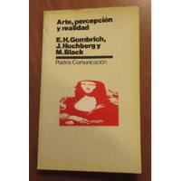 Libro Arte, Percepcion Y Realidad - Gombrich Hochberg Black segunda mano  Argentina
