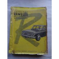 Usado, Manual Despiece Rambler 1962 Ika Classic Ambassador Catalogo segunda mano  Argentina