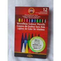 Crayones Koh-i-noor Lápices Sin Madera X12  segunda mano  Argentina