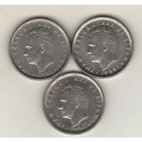 España 3 Monedas De 10 Pesetas Años 1983/84/85 - Km 827 Xf segunda mano  Argentina
