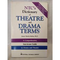 Dictionary Of Theatre And Drama Terms - J. P. Mobley - B segunda mano  Argentina