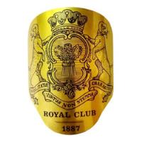 6 Etiquetas Chapa Vintage Royal Club 1887 P/ Vasos Whisky , usado segunda mano  Argentina