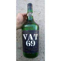 Antiguo Botellon Whisky Vat 69 Scotland Vacio Deco segunda mano  Argentina