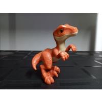 Jurassic World Raptor Imaginext Original Naranja 8cm Alto, usado segunda mano  Argentina