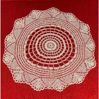 Usado, Carpeta Tejida Al Crochet 45cm segunda mano  Argentina