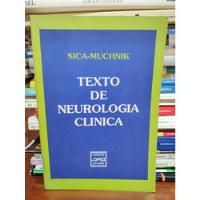 Texto De Neurología Clínica - Sica Muchnik segunda mano  Argentina