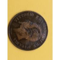 Moneda, Italia, Vittorio Emanuele Ii, 5 Centesimi, 1861, Mb- segunda mano  Argentina