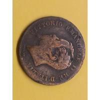 Moneda, Italia, Vittorio Emanuele Ii, 5 Centesimi, 1861, Mb+, usado segunda mano  Argentina