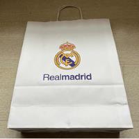 Usado, Bolsa Real Madrid Blanca Grande Oficial Bernabéu Importada segunda mano  Argentina