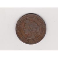 Moneda Francia 10 Centimes Año 1870 A Muy Bueno + segunda mano  Argentina