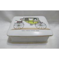 Usado, Alhajero Caja Porcelana Diseño Auto Antiguo Arched Coach segunda mano  Argentina