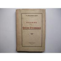 Estudios De Gastro Enterología - Carlos B. Udaondo - 1926 segunda mano  Argentina