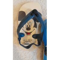 Ojotas Havaianas Baby Mickey Mouse Disney Tipo Sandalias, usado segunda mano  Argentina