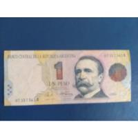 Billetes Antiguos Argentina De 1 Peso  Pellegrini  segunda mano  Almagro