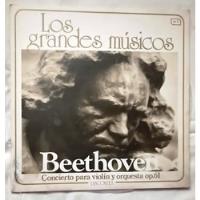 Vinilo Colección Grandes Musicos No7 (viscontea) Beethoven segunda mano  Argentina