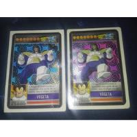 Vegeta 1236-carta Brillante Azul Y Violeta Dragon Ball Kai segunda mano  Argentina