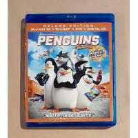 Los Pingüinos De Madagascar - Blu-ray 3d + 2d + Dvd Original segunda mano  Argentina