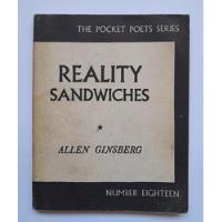 Reality Sandwiches Allen Ginsberg. New York 1969 segunda mano  Argentina