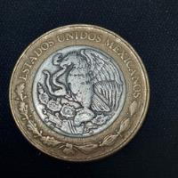 México 10 Nuevos Pesos 1992 Bimetálica/plata Km# 553  - 1116 segunda mano  Argentina