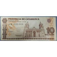 Billete Bono Catamarca 10 Pesos Serie D Muy Bueno segunda mano  Argentina