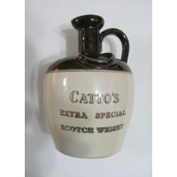 Botellon Ceramica Whisky Cattos Scotland. Antiguo segunda mano  Florencio Varela