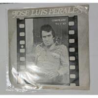 José Luis Perales  Compraré Tu Y Yo (simple) Disco segunda mano  Argentina