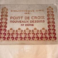 Libro De Broderie Dmc Point De Croix 1er Serie Frances segunda mano  Argentina