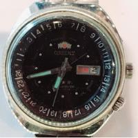 Reloj Orient World Time Diver Big 45 Mm 21 Jewels Negro  segunda mano  Argentina