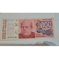Billete 100 Cien Australes República Argentina  segunda mano  Argentina