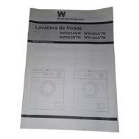Usado, Manual Del Usuario Lavarropas White Westing House Ww085atw segunda mano  Recoleta