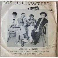 Los Helicópteros Radio Venus Simple Single Promo 1982 segunda mano  Argentina