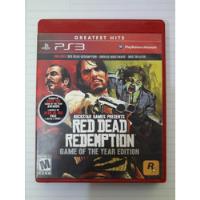 Red Dead Redemption Game Of The Year Edition - Fisico - Ps3 segunda mano  Berazategui