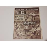 Revista Goles N° 918 De 1966 Crisis Total En La Seleccion, usado segunda mano  Argentina